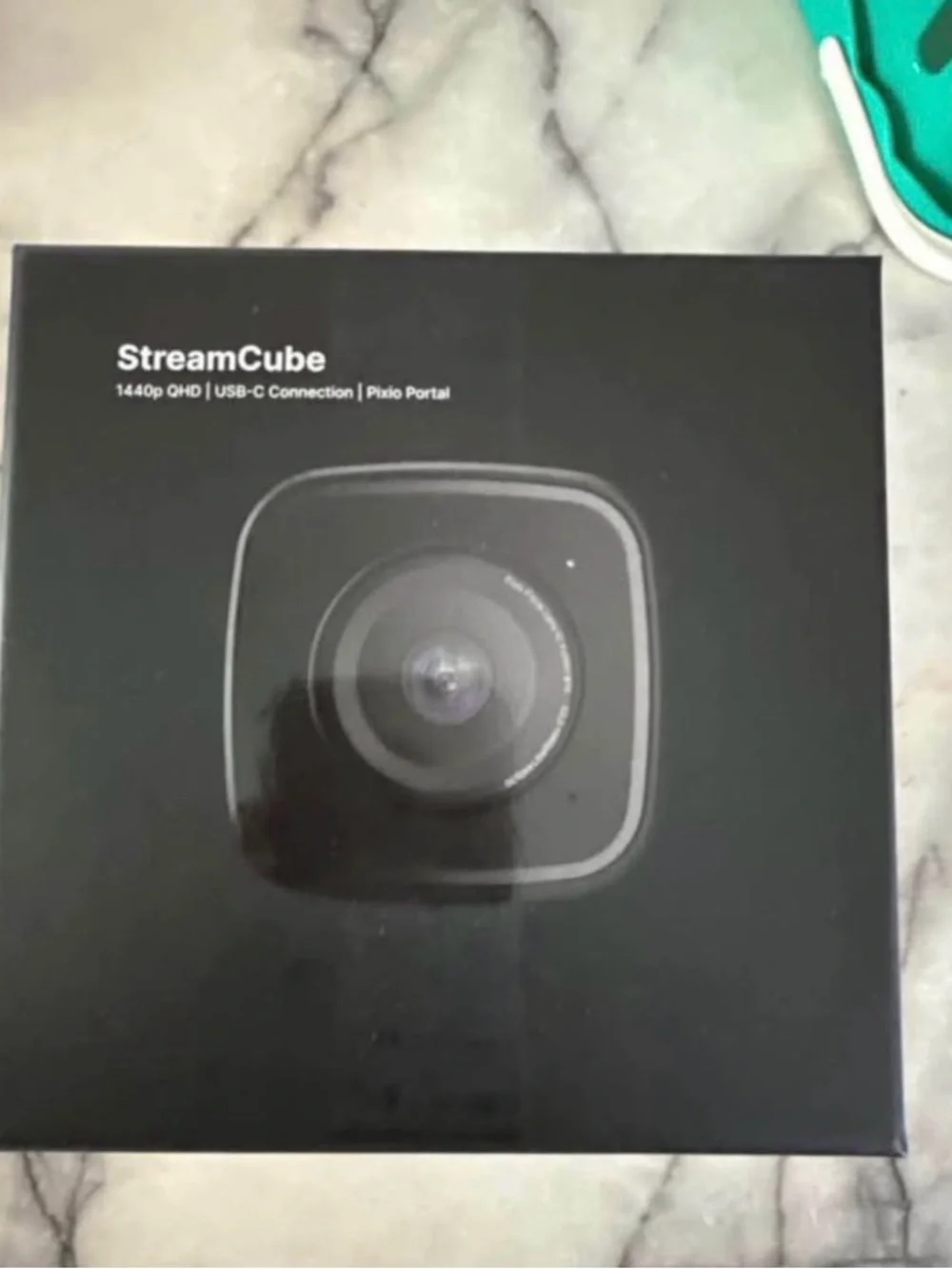 StreamCube 1440p QHD USB-C Streaming Camera - Black